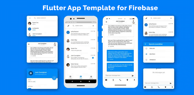 Flutter App Template for Firebase